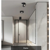 Slim Ceiling lamp Dimmable LED Downlight 5W 7W 10W 12W Round Recessed Lamp Foldable and 360 degree rotatable LED Spot Lighting