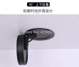 Slim Ceiling lamp Dimmable LED Downlight 5W 7W 10W 12W Round Recessed Lamp Foldable and 360 degree rotatable LED Spot Lighting