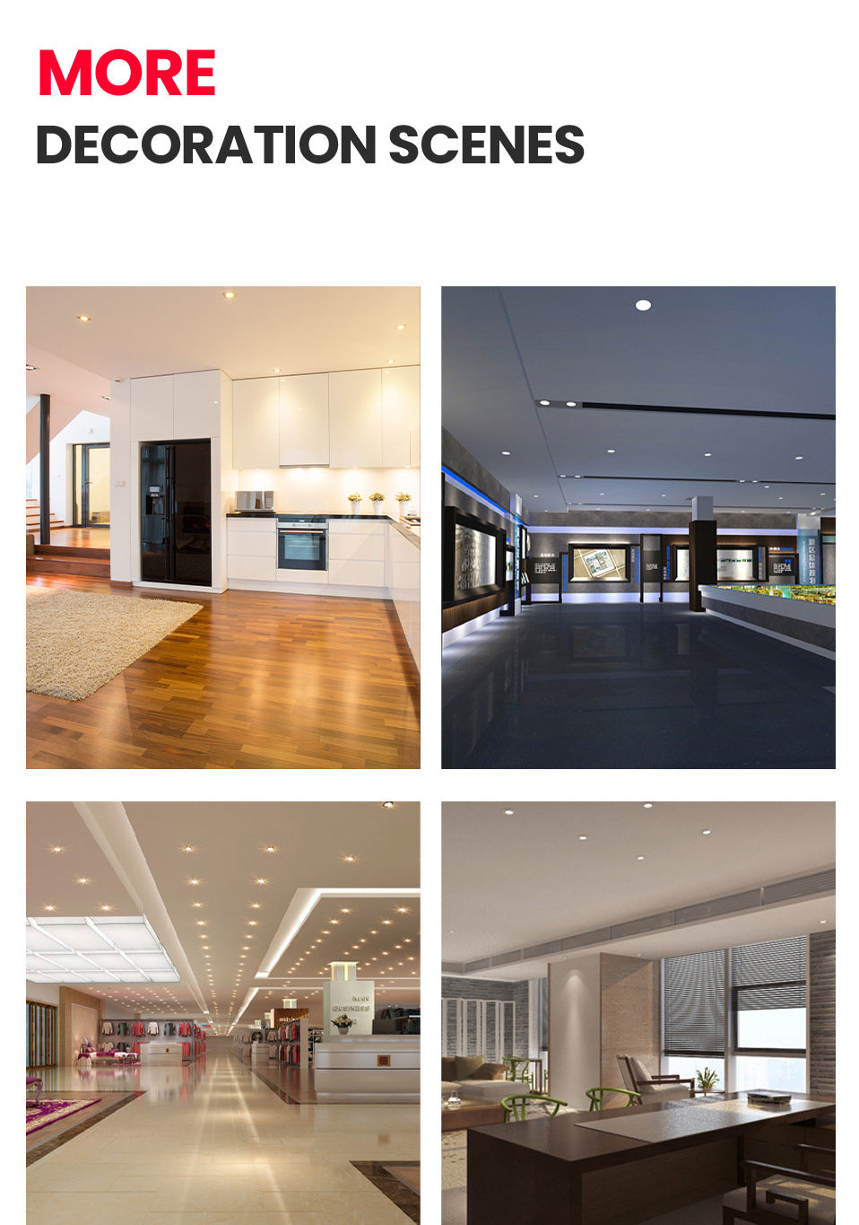 Ultra Thin LED Downlights 3W 6W 9W 12W 15W 18W 24W Round Ceiling Recessed Panel Lights AC85-265V Lamps For Living Room