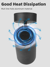 Foldable Led Downlights Lamp 220V 40W Led Spot Light Surface Mounted Spotlight Lamp Led Lighting Fixture for Living Room Kitchen