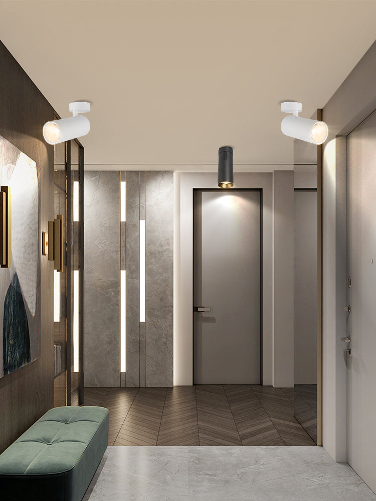 Foldable Led Downlights Lamp 220V 40W Led Spot Light Surface Mounted Spotlight Lamp Led Lighting Fixture for Living Room Kitchen