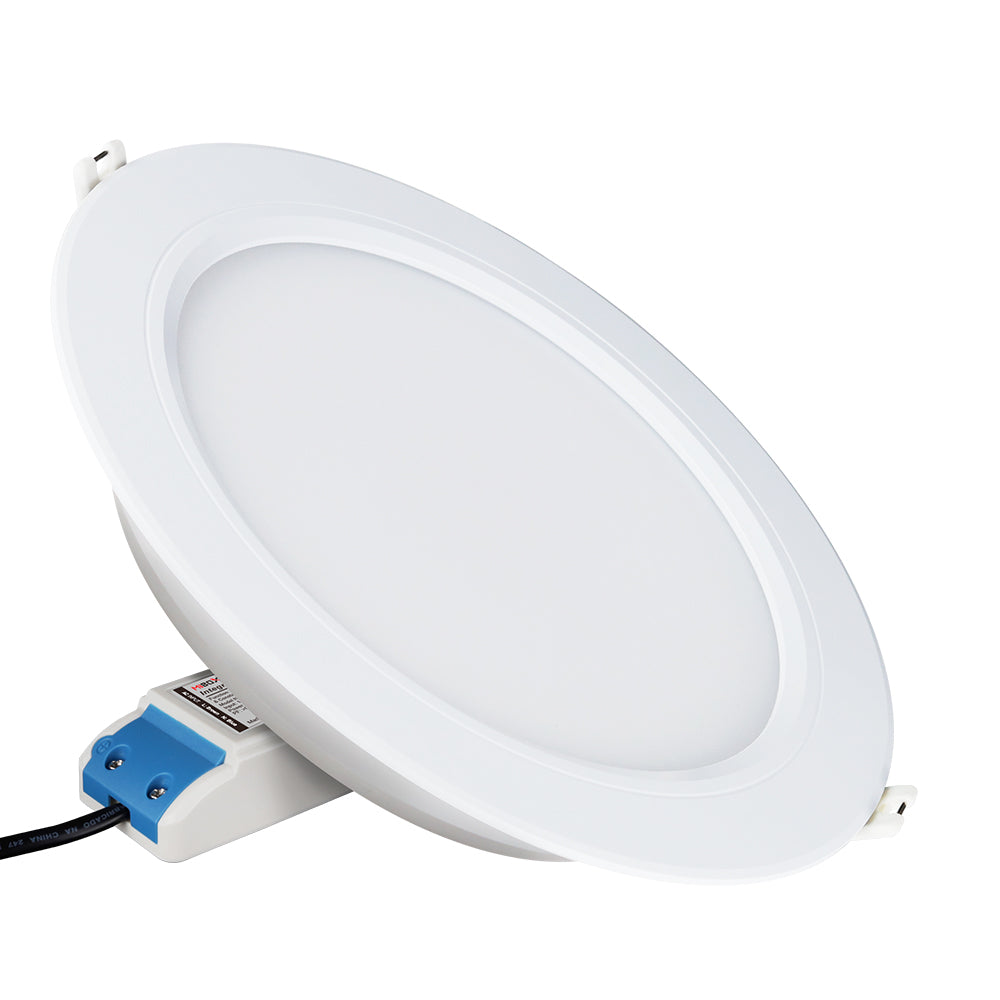 LED Downlight Zigbee 3.0 Lights Ceiling Lamp For Living Room AC110V-240V 12W RGB+CCT Bed Dining Room Decorate