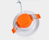 3 Color Dimmable LED Downlight 5W Recessed Ceiling Lamp 16 Pcs AC 85-220V Recessed Indoor Spot Lamp for Living Room Bar Office
