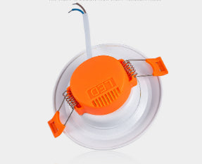 3 Color Dimmable LED Downlight 5W Recessed Ceiling Lamp 16 Pcs AC 85-220V Recessed Indoor Spot Lamp for Living Room Bar Office