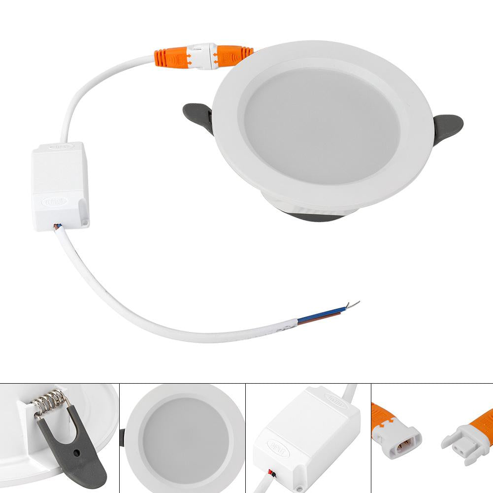 LED Downlight Dimmable WiFi 2.4GHz 10W Round Ceiling Recessed Lamp for Home With Situational Mode Graffiti Intelligence