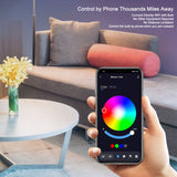 Led Recessed Downlight Wifi Tuya Smart Home Life Bluetooth Ceiling Lamp RGB Change Warm Cool Light Work with Alexa Google