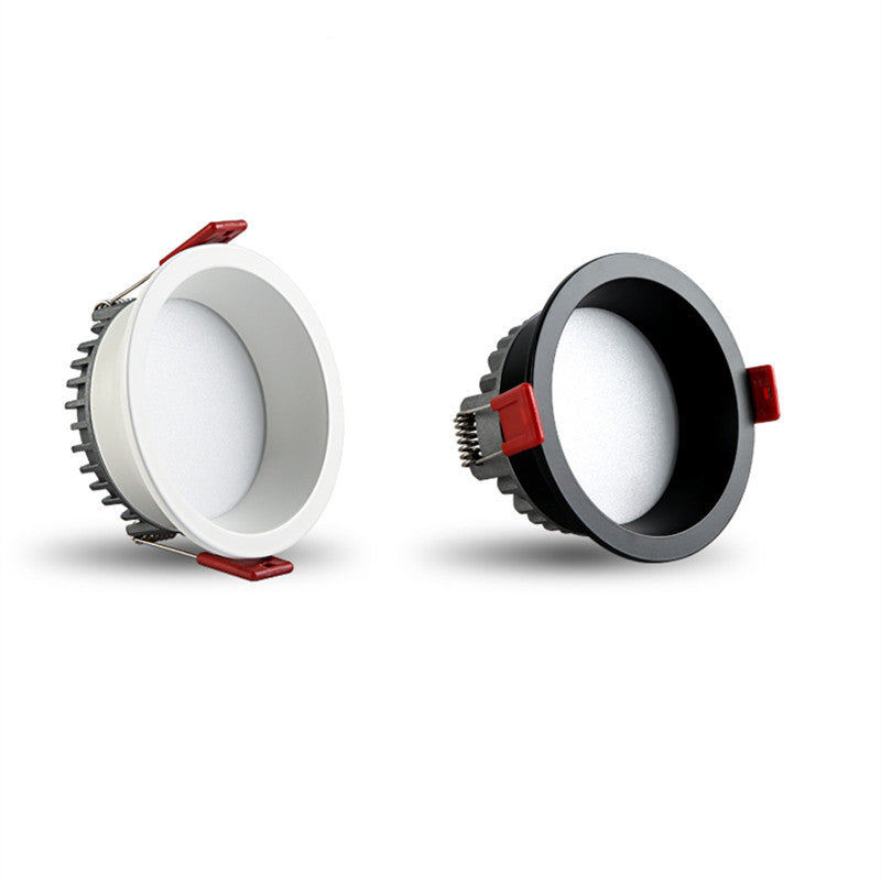 Dimmable AC85~265V Recessed Anti-Glare LED Downlights LED Ceiling Spot Lights Background Lamps Indoor Lighting 9W/12W/15W/18W