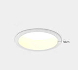 Dimmable AC85~265V Recessed Anti-Glare LED Downlights LED Ceiling Spot Lights Background Lamps Indoor Lighting 9W/12W/15W/18W