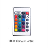 Ultra-thin LED Panel Light Recessed RGB Downlight With Remote Control 6W 9W 24W Round Square Double Color Ceiling Lamp Fixture