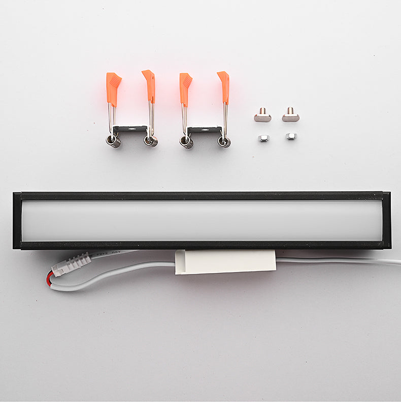 Saiyo LED Strip Light Aluminum Ceiling Profile Spot Downlight Linear Lamp AC85~265V Long Recessed Panel light