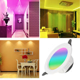 LED Downlight 10W WiFi 2.4GHz Intelligent Voice Control Home With Situational Mode Bedroom Spotlight Decor