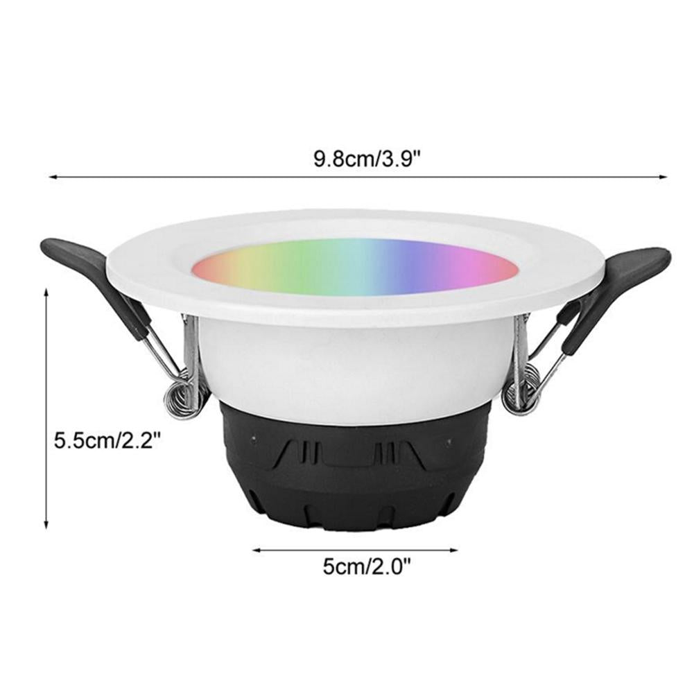LED Downlight 10W WiFi 2.4GHz Intelligent Voice Control Home With Situational Mode Bedroom Spotlight Decor