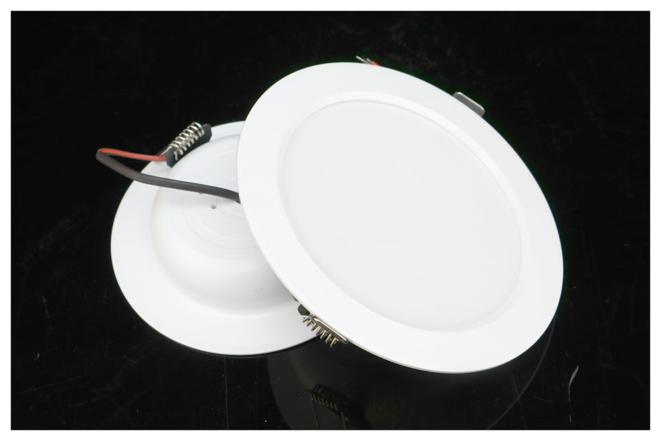 Led Downlight 3W 5W 7W 9W 12W 15W 220V 6pcs/lot Recessed Ceiling Light 3/4/5 inch Round Led Panel Down Light Spotlight Lighting