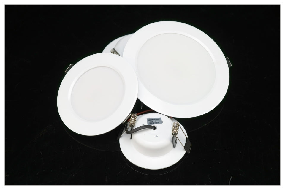 Led Downlight 3W 5W 7W 9W 12W 15W 220V 6pcs/lot Recessed Ceiling Light 3/4/5 inch Round Led Panel Down Light Spotlight Lighting