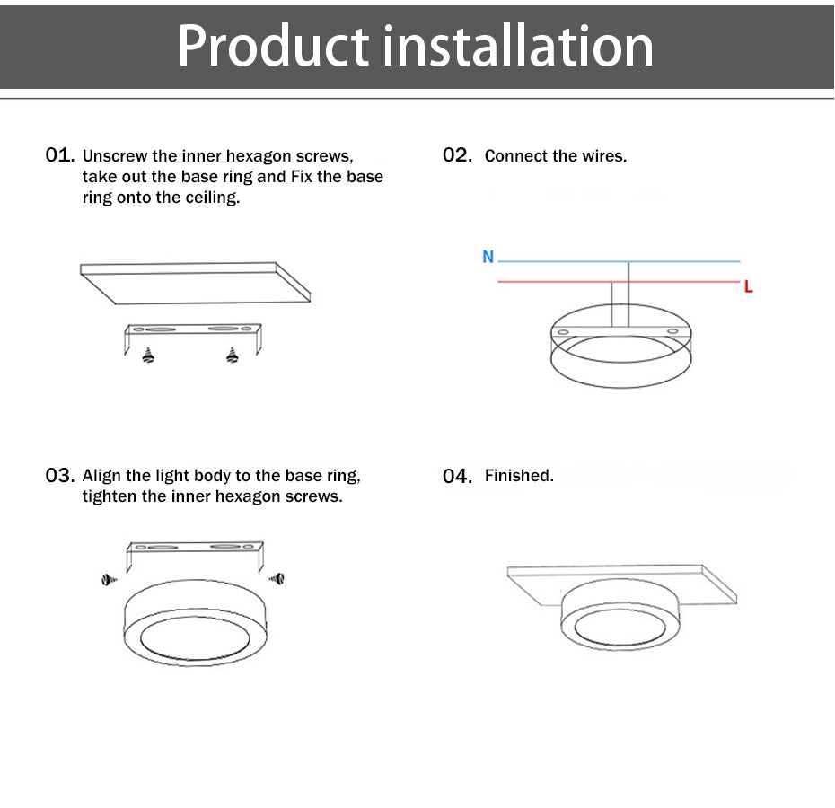 Surface Mounted 5W 7W 10W led downlight Ceiling Lamps Ultra Thin Driverless cob led spot lights 220V indoor Ceiling Fixtures