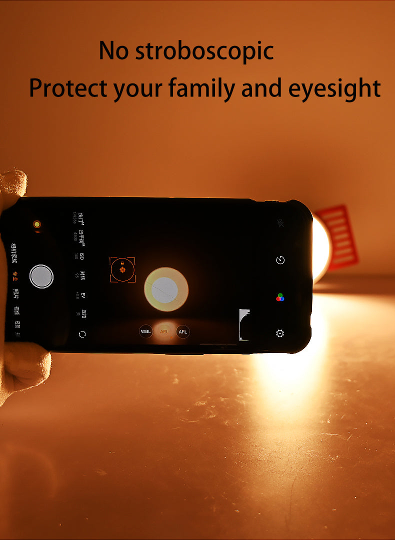 Saiyo LED Borderless Downlight 8W Spot Light Cut Hole 75mm Embedded Anti-glare Trimless Aluminum Recessed Lamp 85-265V For Home