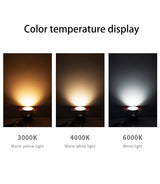 Saiyo LED Borderless Downlight 8W Spot Light Cut Hole 75mm Embedded Anti-glare Trimless Aluminum Recessed Lamp 85-265V For Home