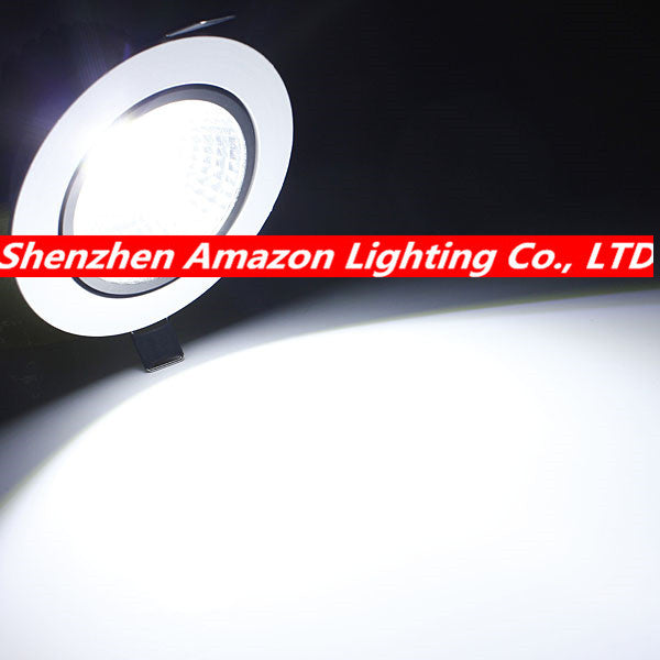 LED Downlight recessed LED COB Down Light with driver 85-265V 10 PCS 12W COB ceiling lights