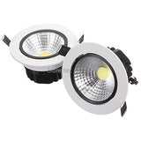 LED Downlight recessed LED COB Down Light with driver 85-265V 10 PCS 12W COB ceiling lights
