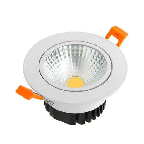 IP65 Waterproof Led Downlight 220V 110V Ceiling Lamp 12W Recessed Down light Round Led Panel Light 15W Spotlight Indoor Lights