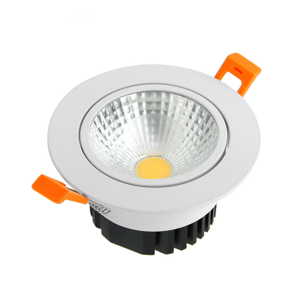 IP65 Waterproof Led Downlight 220V 110V Ceiling Lamp 12W Recessed Down light Round Led Panel Light 15W Spotlight Indoor Lights
