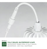 IP65 Waterproof Led Downlight 220V 110V Ceiling Lamp 12W Recessed Down light Round Led Panel Light 15W Spotlight Indoor Lights