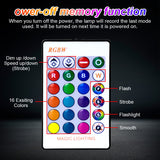 Spot Led Ceiling Lamp RGB 10W 15W Downlight Led Recessed Indoor Lighting 16 Colors Remote Control Plafond Spotlights