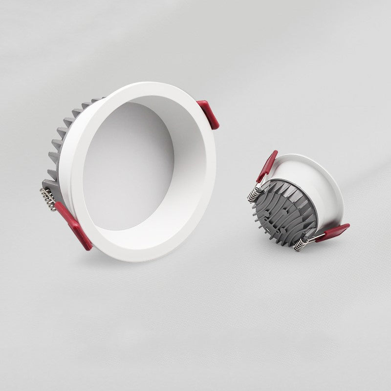 Dimmable Recessed Anti Glare LED Downlights 7W/9W/12W/15W/18W/24W LED Ceiling Spot Lights Background Lamps Indoor Lighting