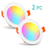  Smart Downlight Retrofit Recessed 4inch Alexa Echo Plus Google Home Philips SmartThings Smart 7W 10W 15W Ceiling Lighting