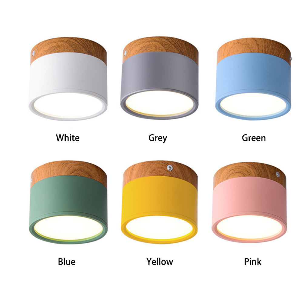 Surface Mounted LED Downlight Bedroom Living Room Aisle Corridor Ceiling Light Indoor Lighting Modern Minimalist LED Spotlight