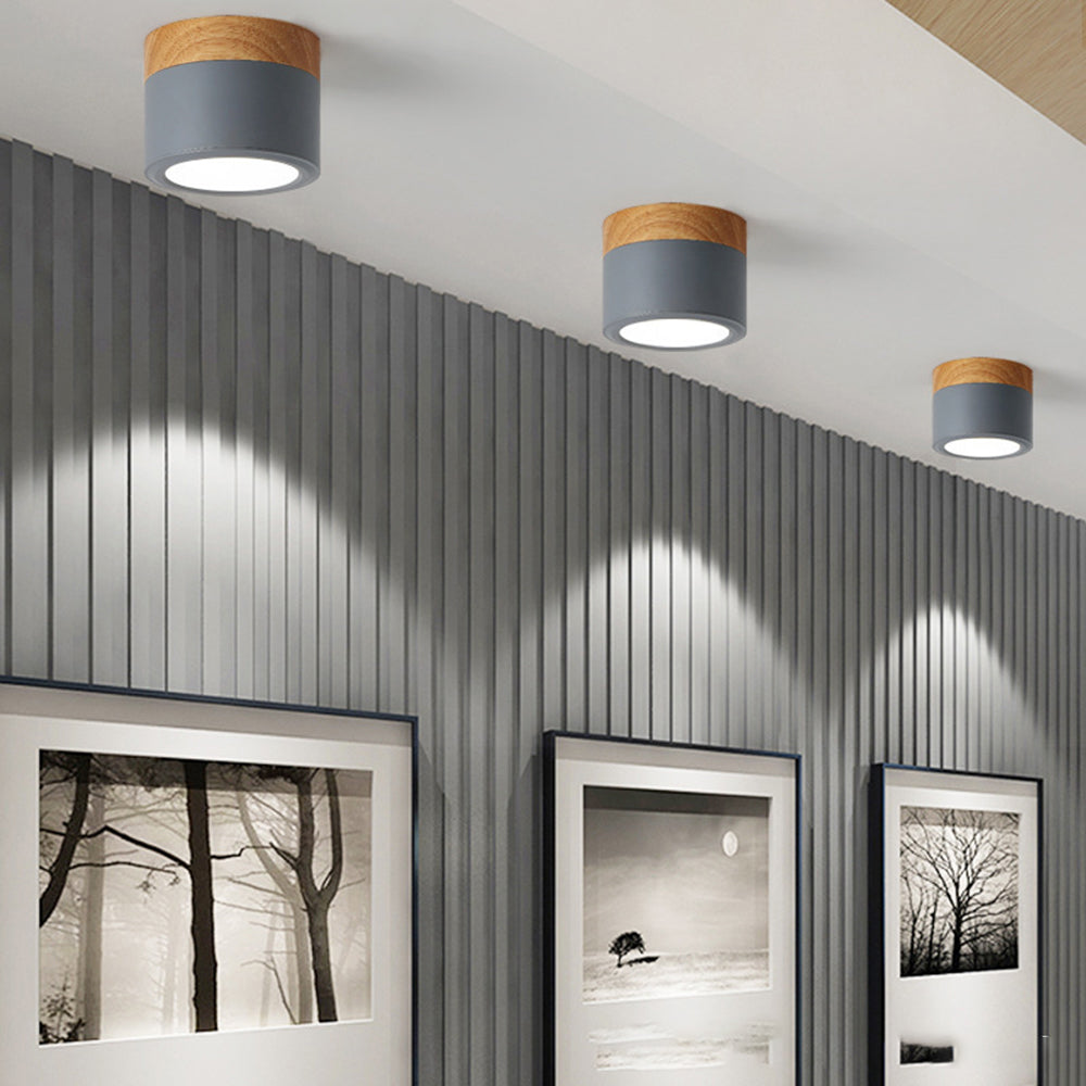Surface Mounted LED Downlight Bedroom Living Room Aisle Corridor Ceiling Light Indoor Lighting Modern Minimalist LED Spotlight