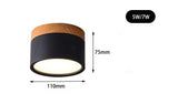 Surface Mounted LED Downlight Bedroom Living Room Aisle Corridor Ceiling Light Indoor Lighting Modern Minimalist LED Spotlight