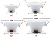 Wi-Fi Smart Ceiling Lamp Spot Led Lights 5W 7W 9W 15W 110V 220V Downlight Led importable Recessed Spots Lighting Work With Alexa