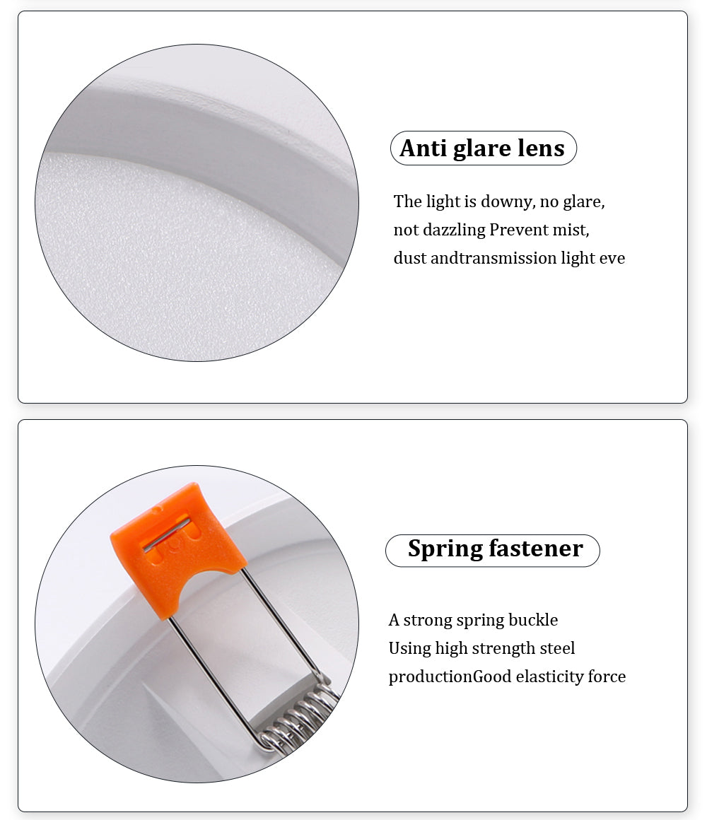 Wi-Fi Smart Ceiling Lamp Spot Led Lights 5W 7W 9W 15W 110V 220V Downlight Led importable Recessed Spots Lighting Work With Alexa