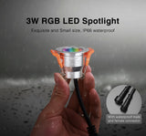 Miboxer 12V 3W Mini Single Color CCT RGB RGBW Dimmable Downlight Cabinet Lamp Wardrobe  Showcase  LED Waterproof Spot Light