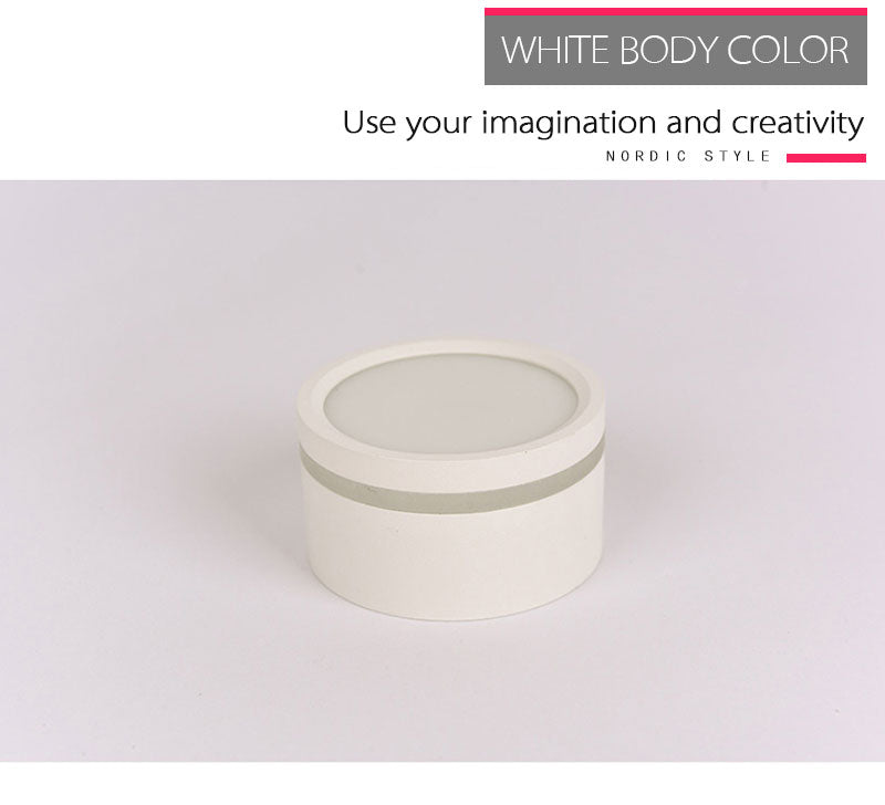 Surface Mounted LED Downlight Side Guide Light Lamp for Ceiling 5W 7W 9W 12W 15W 8Pcs Led Spot Lights Fixtures Indoor Lighting