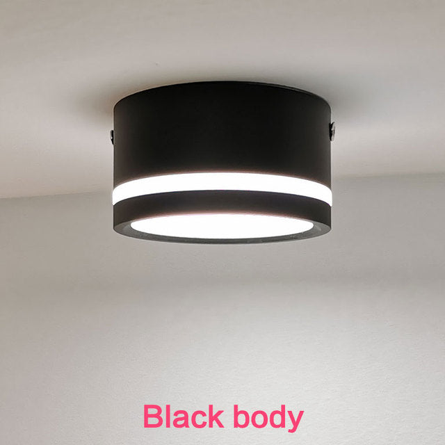 Surface Mounted LED Downlight Side Guide Light Lamp for Ceiling 5W 7W 9W 12W 15W 8Pcs Led Spot Lights Fixtures Indoor Lighting