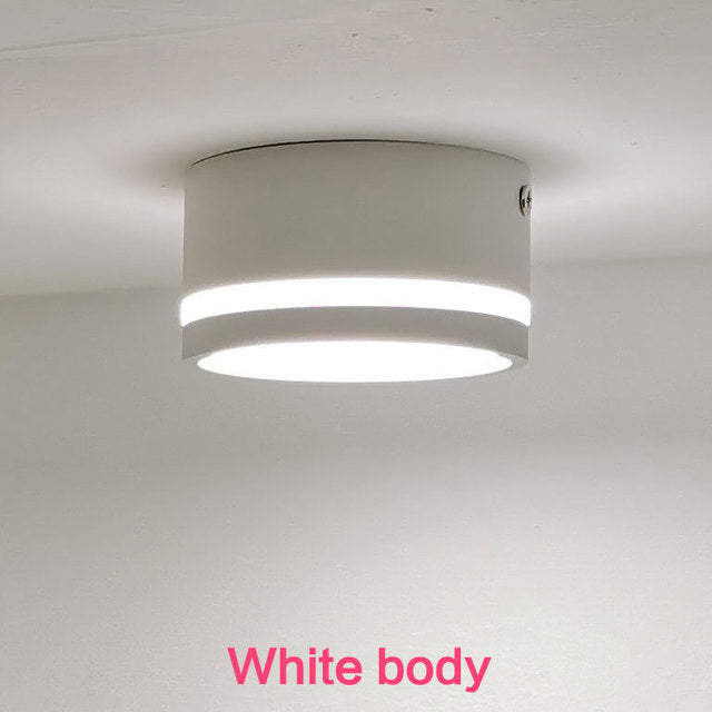 Surface Mounted LED Downlight Side Guide Light Lamp for Ceiling 5W 7W 9W 12W 15W 8Pcs Led Spot Lights Fixtures Indoor Lighting