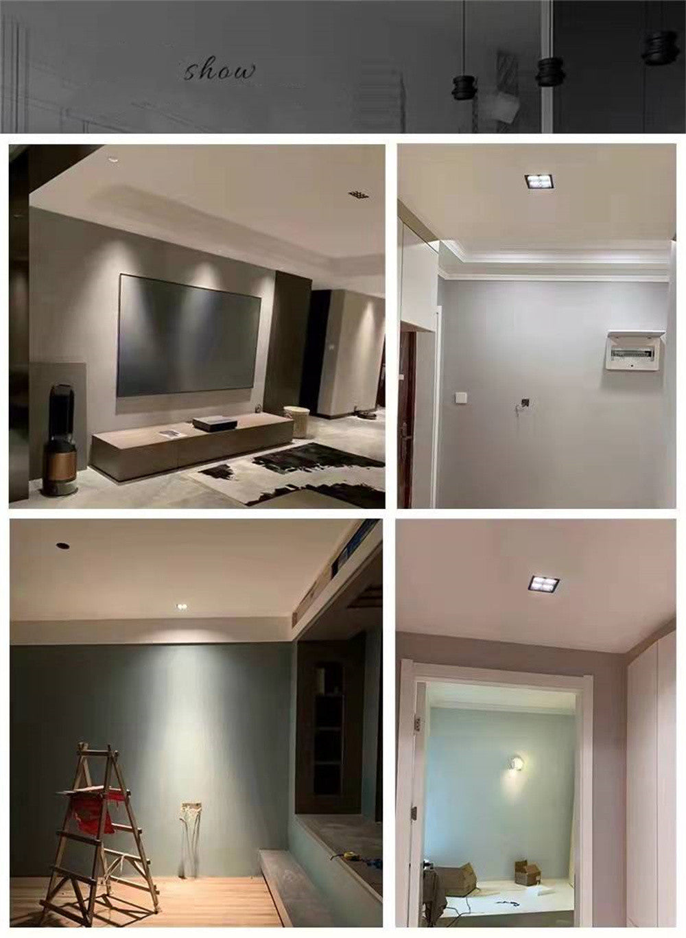 Commercial LED Downlight Square Linear Mini Spot Light 3W 9W 12W 15W 24W 27W 30W 45W Living Room Bedroom Clothing Ceiling Light