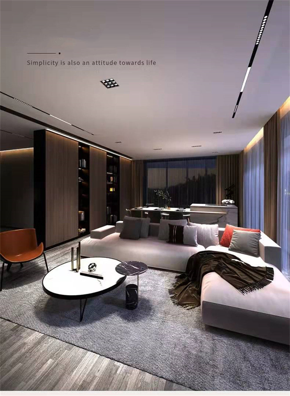 Commercial LED Downlight Square Linear Mini Spot Light 3W 9W 12W 15W 24W 27W 30W 45W Living Room Bedroom Clothing Ceiling Light