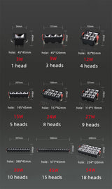 Commercial LED Downlight Square Linear Mini Spot Light 3W 9W 12W 15W 24W 27W 30W 45W Living Room Bedroom Clothing Ceiling Light