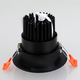 New Dimmable LED COB Spotlight Ceiling lamp AC85-265V 3W 5W 7W 9W 12W 15W Aluminum recessed downlights round led panel light