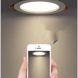 LED Downlight 3W 5W 7W 10w 15W 20W Aluminum 220v Recessed Spot Down Lamp 3/4/6Inch Bedroom Kitchen Indoor Decor Black White