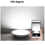 LED Downlight 3W 5W 7W 10w 15W 20W Aluminum 220v Recessed Spot Down Lamp 3/4/6Inch Bedroom Kitchen Indoor Decor Black White