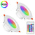 LED Spot Recessed Downlight Remote Control 10W 15W RGB 16 Colors Changing Ceiling Lamp Spotlights Indoor For Living Room Kitchen