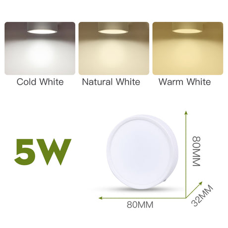 Led Downlight Foldable LED Spotlight 220V Ceiling 5/10/15/25W Spot Lights Surface Mounted Lamp Bedroom Kitchen Indoor Lighting