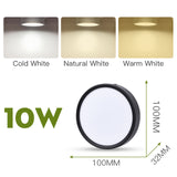 Led Downlight Foldable LED Spotlight 220V Ceiling 5/10/15/25W Spot Lights Surface Mounted Lamp Bedroom Kitchen Indoor Lighting
