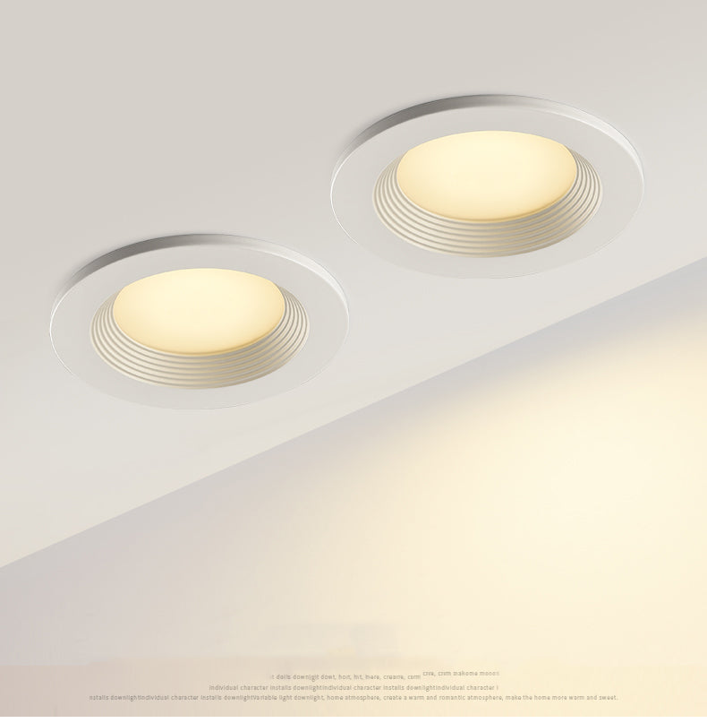 Saiyo Led Downlight 110V 220V Ceiling Light 3W 5W 7W 12W Aluminum Lamp Recessed Round Spot Lights For Kitchen Home Indoor Lighting