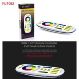 Miboxer 6W 12W Anti-glare RGB+CCT LED Downlight Work for 2.4G Remote Control &amp; APP Voice Control