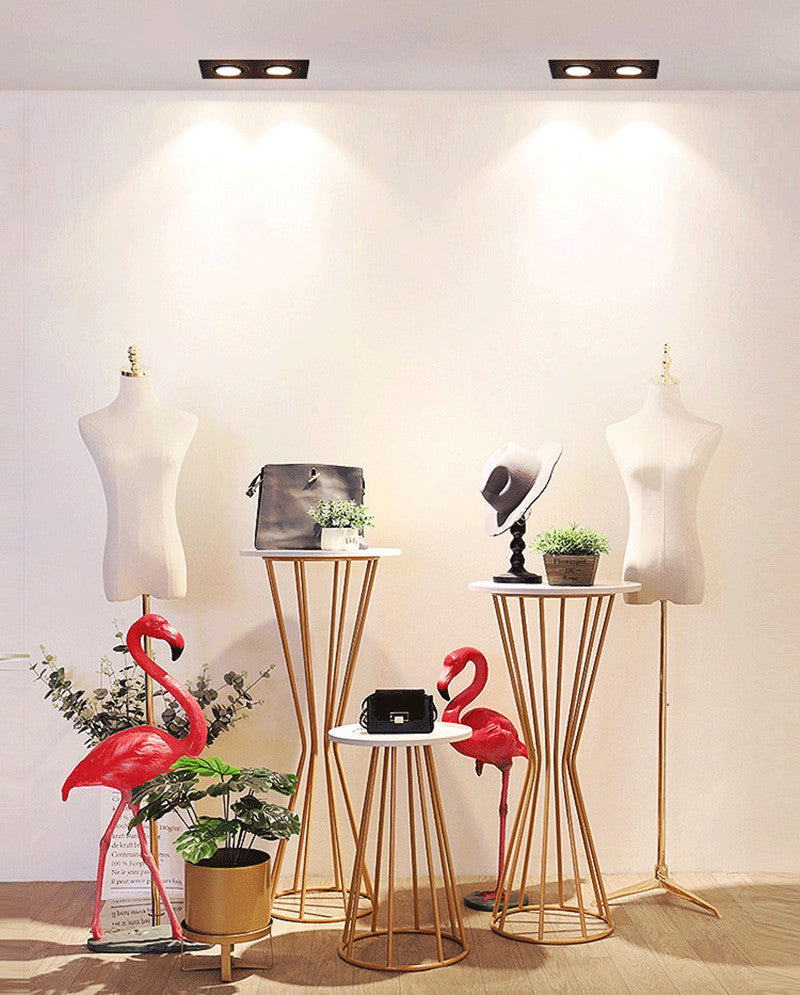 Dimmable 360 Angle Rotatable LED Recessed Downlight Epistar Chip 14W 18W 24W COB Spot Light Ceiling Lamp AC85~265V